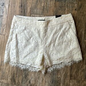 Express lace shorts